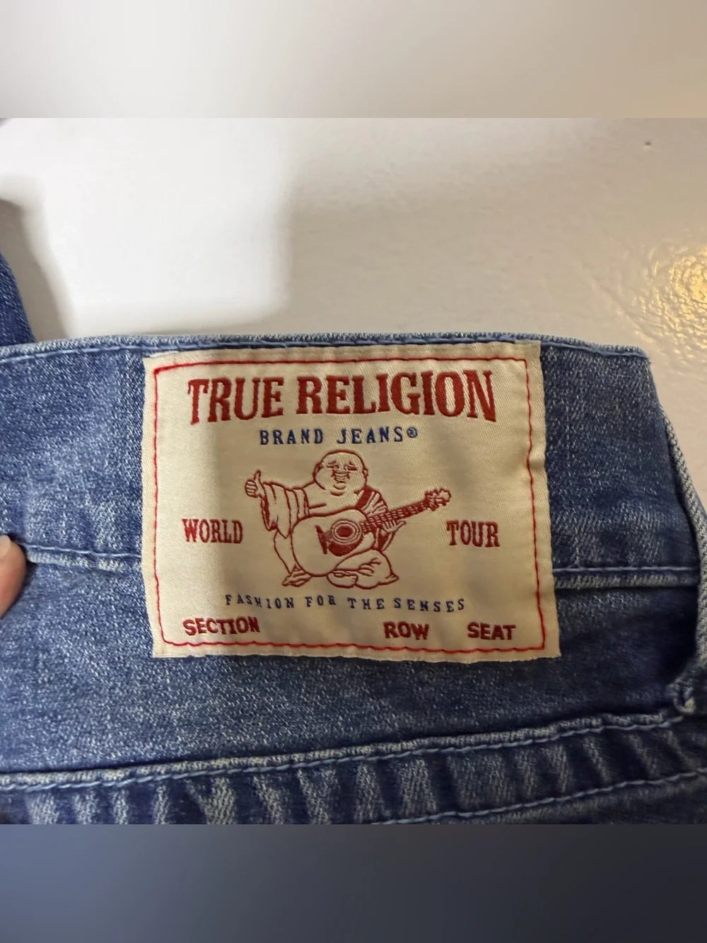 True religion Ricky relaxed straight jeans size 33